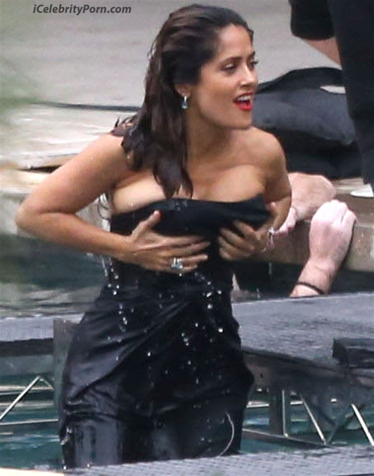 Salma Hayek y Sus Descuidos Sexys Video Porno xxx (12)