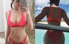 Sensuales Fotos de Kylie Jenner en Bikini disfrutando de la Playa