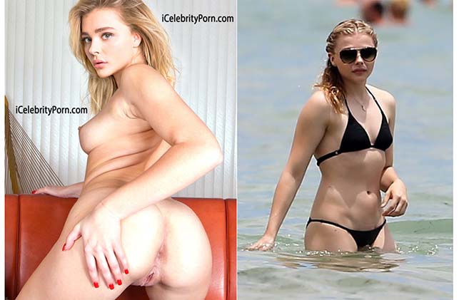 Chloe Moretz Porn You - Chloe Grace Moretz desnuda muestra el hueco del culo y su ...