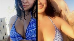 ariel_winter_blue_bikini_boobs-