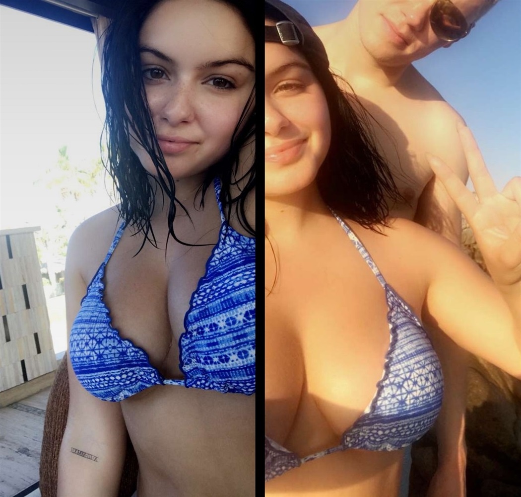 La famosa Ariel Winter desnuda hace un video porno